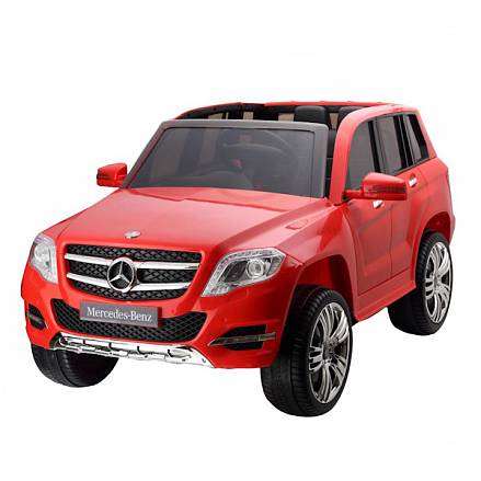 Джип Mercedes-Benz на аккумуляторе 12V7AH, 2 мотора 35W, на радиоуправлении, красный 